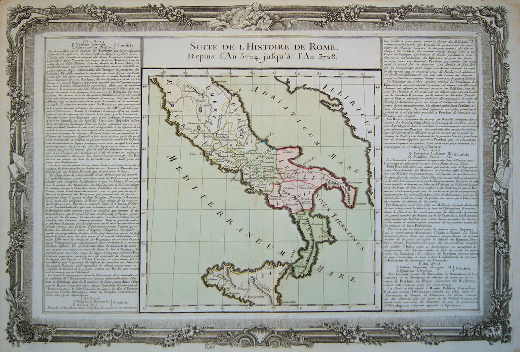 Suite de l'Histoire de Rome, Depuis l'An 3724, jusqu' à l'An 3728: Desnos c. 1770