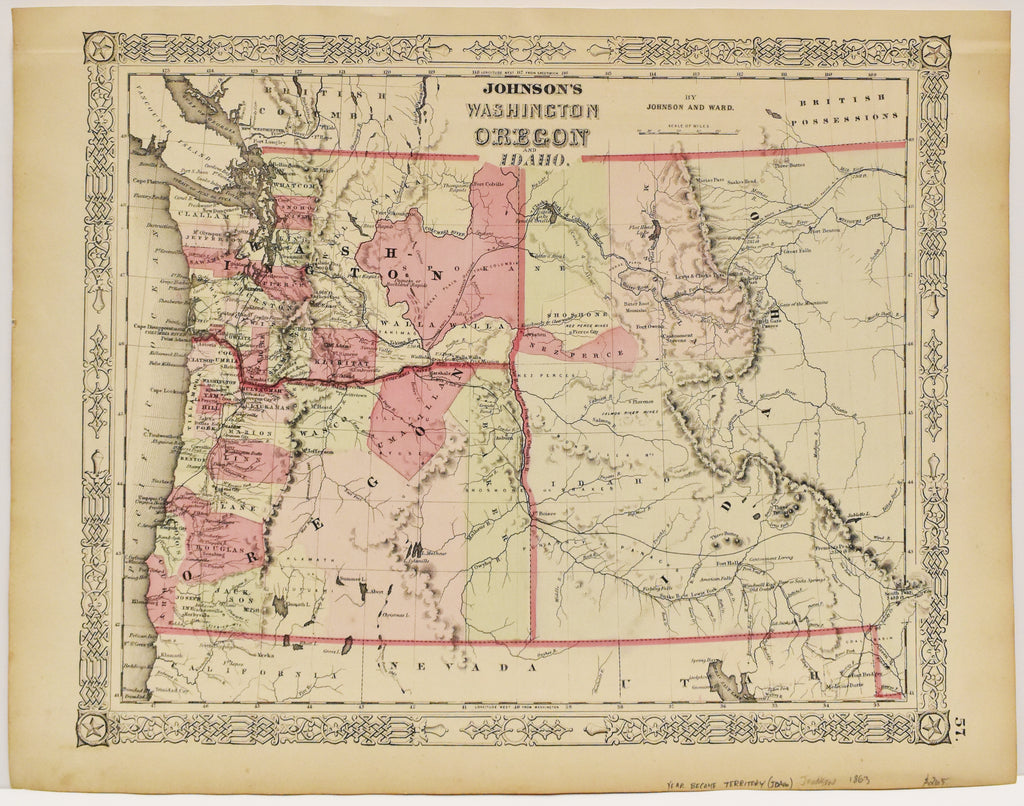 Washington, Oregon, and Idaho: Johnson 1863