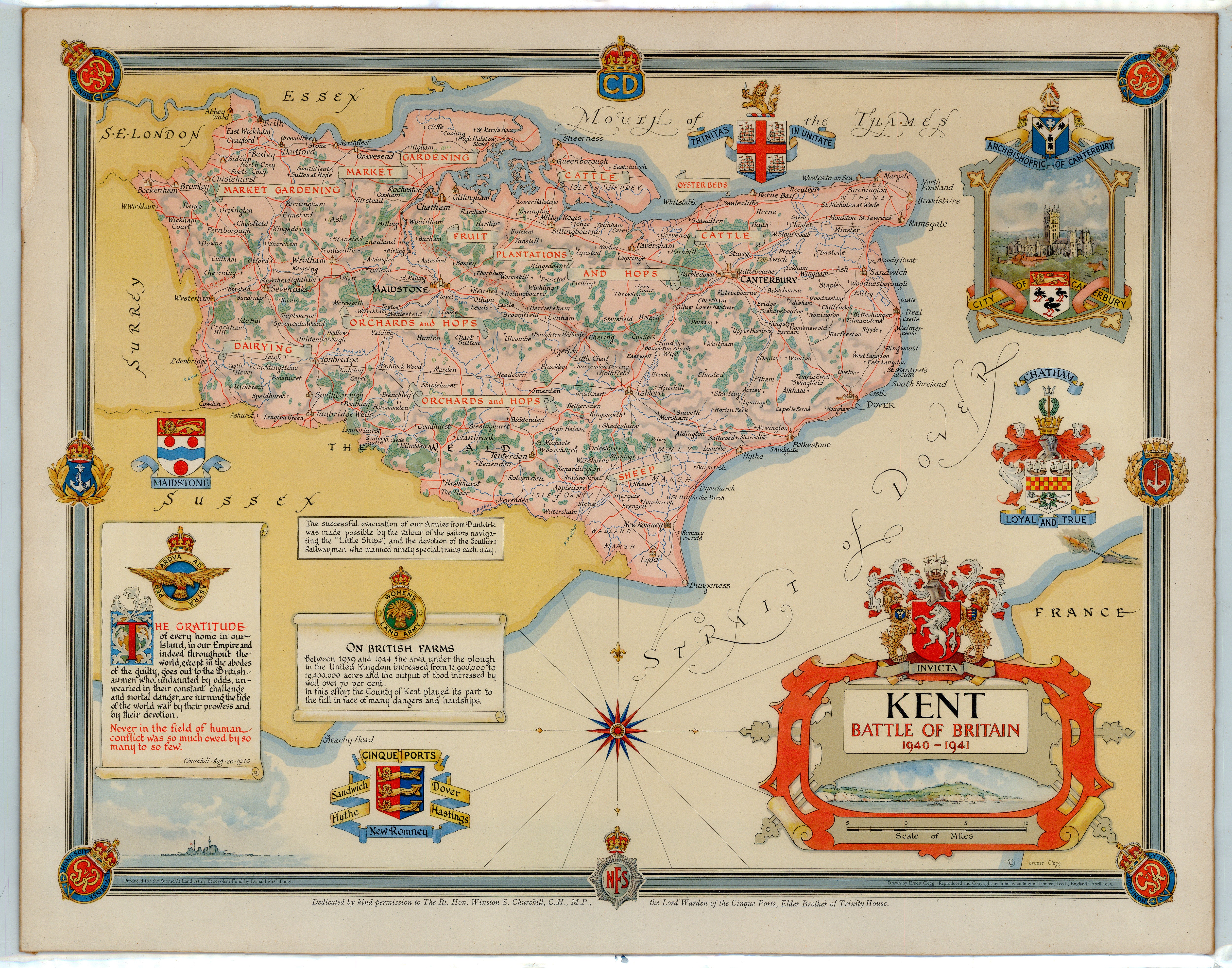 Map Of Kent