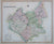Old map of Leicestershire, England