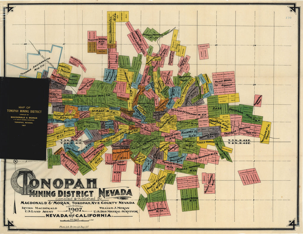 Tonopah Mining District Nevada: MacDonald & Moran 1907