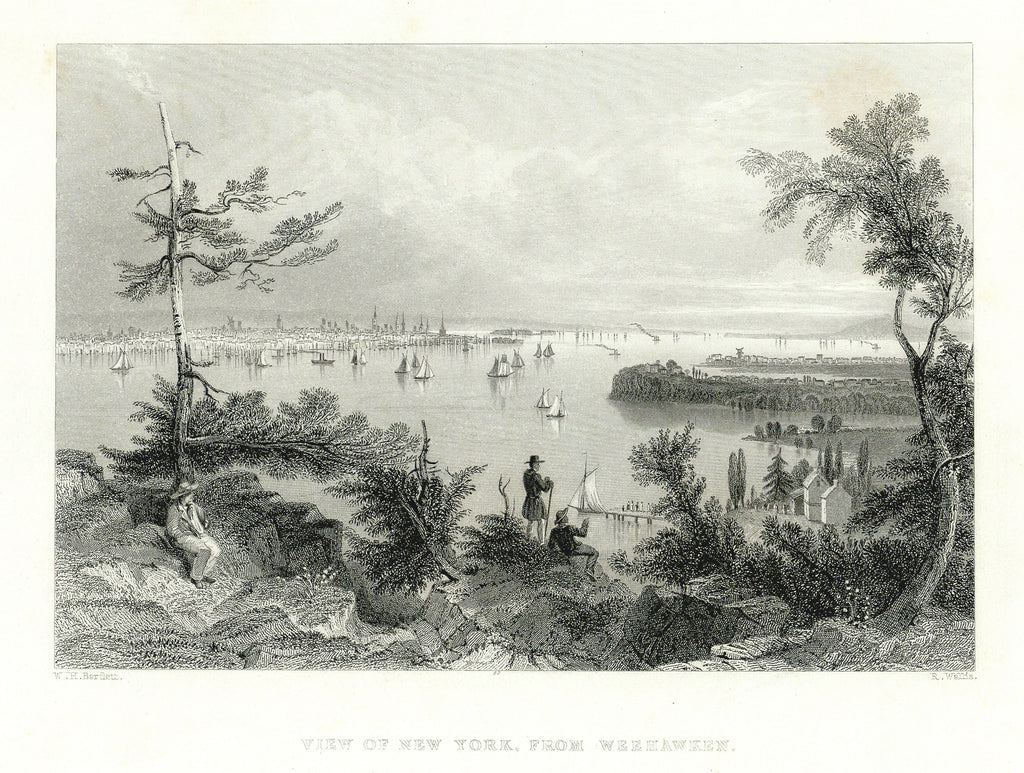 Old view of New York City