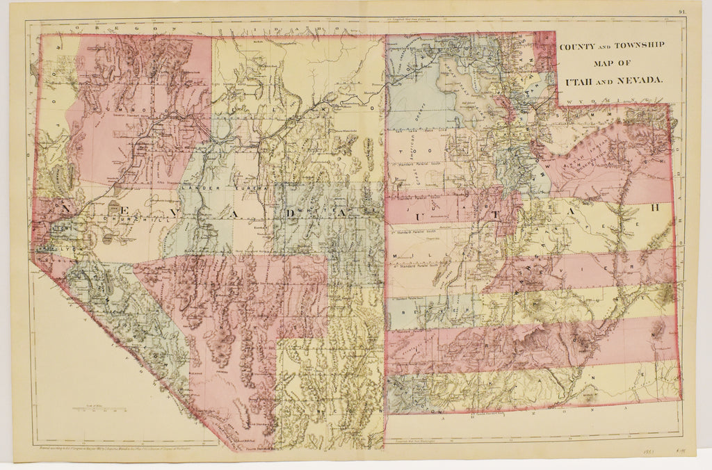 Utah and Nevada: Mitchell 1880