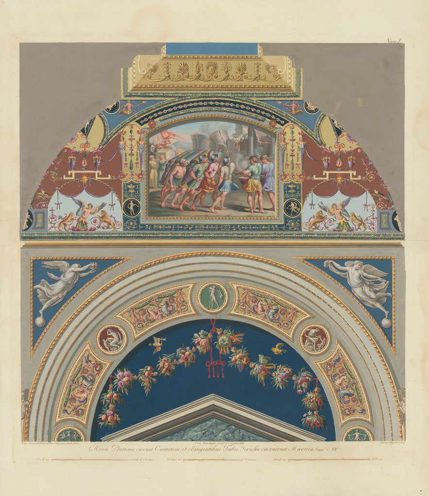 Arca Domini circuit Civitatem: A Spectacular Lunette from the Vatican Loggia by Raphael, 1772-1774