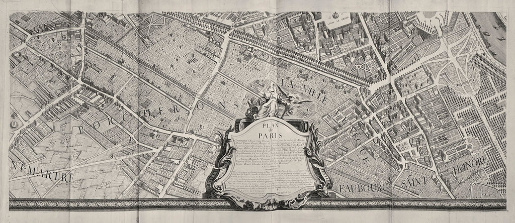 Plan de Paris (Plan of Paris): Michel-Etienne Turgot 1739 – The ...