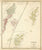 Old map of the Hebrides, the Shetland, and the Orkney Islands