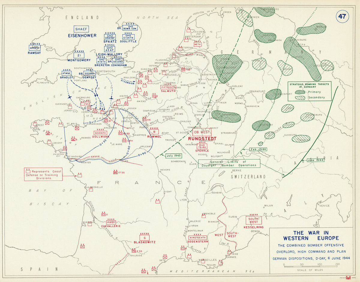 The Combined Bomber Offensive... D-Day, 6 June 1944: Department of Mil ...