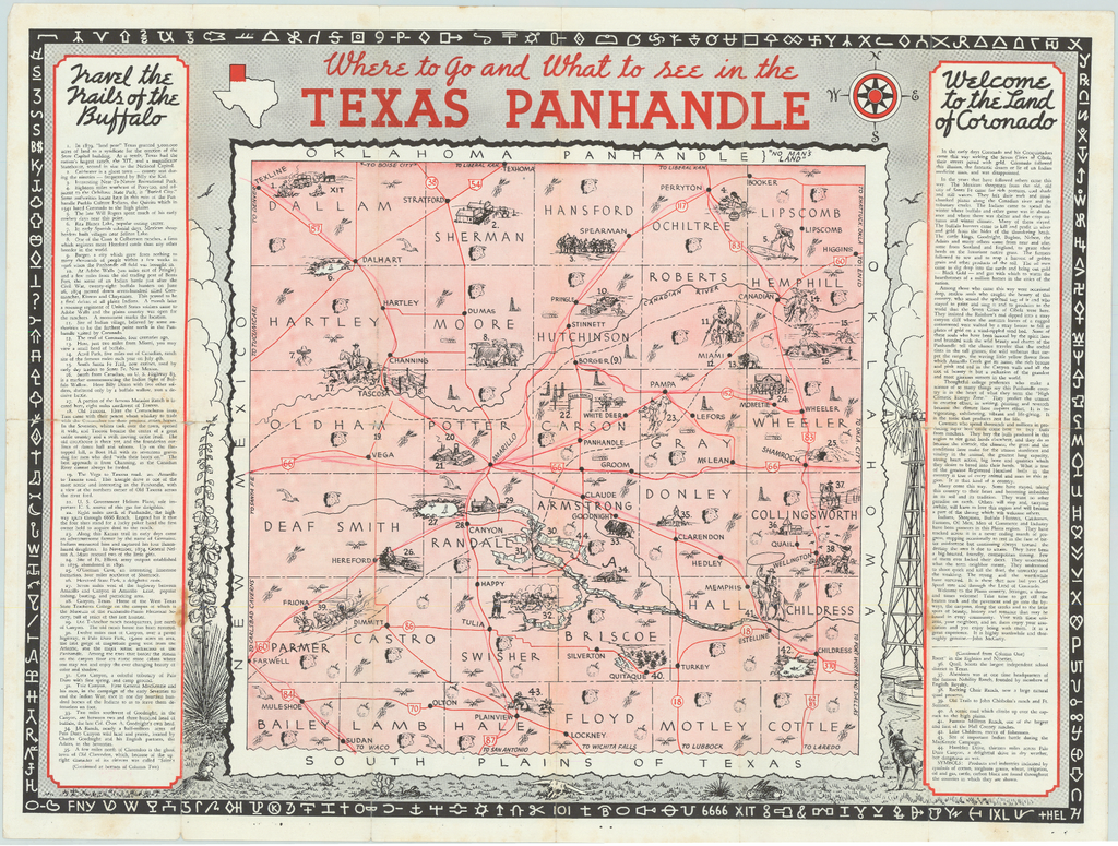 Where to Go and What to See in the Texas Panhandle: c. 1930