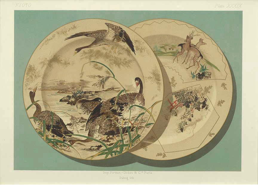 Japanese Porcelain, Plate XXXIX: George A. Audsley & James Lord Bowes 1875