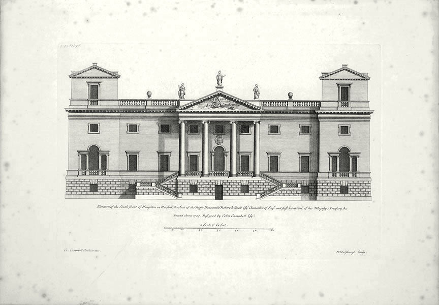 Houghton, South Front: Campbell 1725