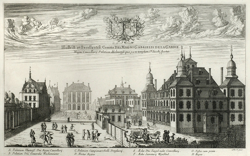 Swedish View: Erik Dahlberg 1700