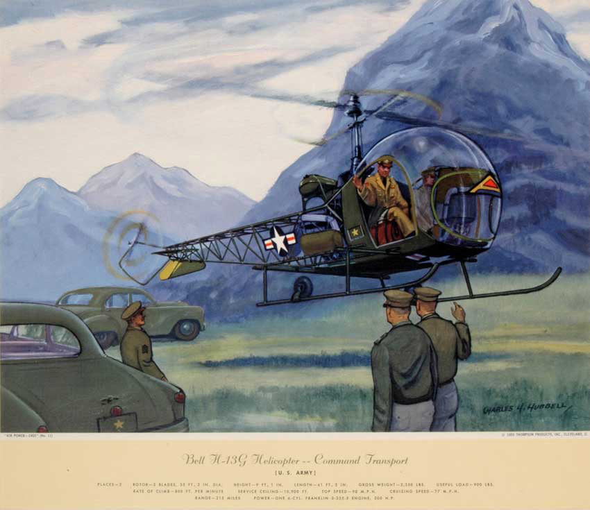 U.S. Army Helicopter: Charles Hubbel 1949-55