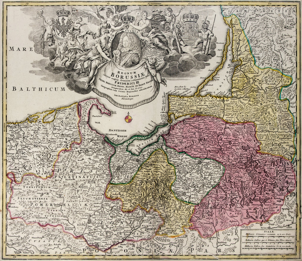 Regnum Borussiae: Homann c. 1715