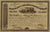 Houston, Tap, and Brazoria Railway Co. Stock Certificate: 1861