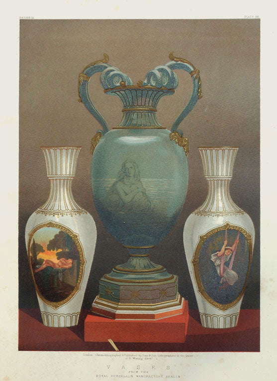 Vases - Prussia: J. B. Waring
