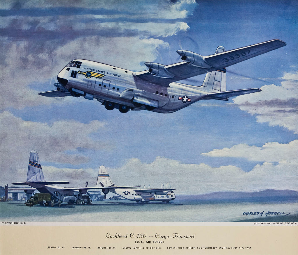 Lockheed C-130 Cargo Transport: Charles Hubbel 19449/55