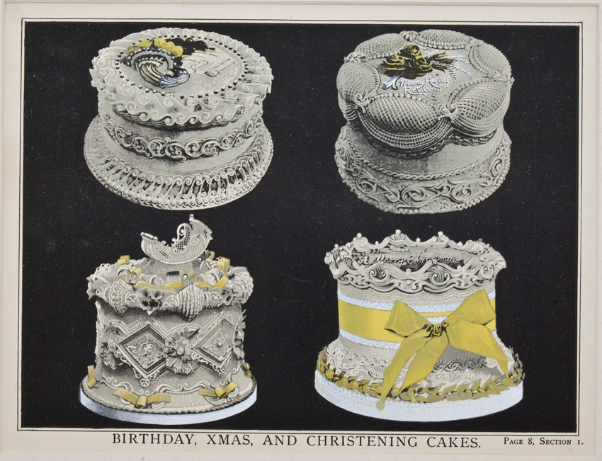 Birthday, Christmas, And Christening Cakes: T. Percy Lewis & A. G. Bromley 1903