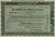 The Glenrock Oil Company Stock Certificate: 1917