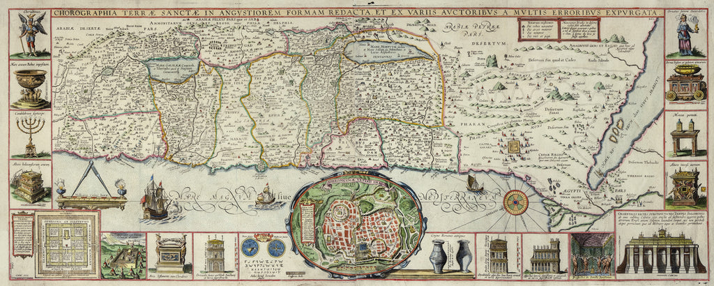 The Holy Land: Jacobus Tirinus